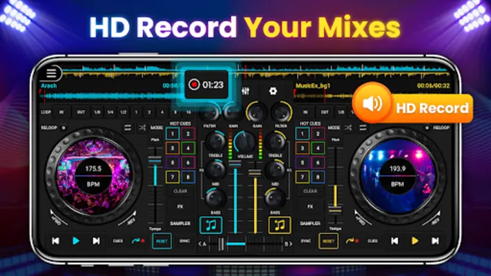 DJ Mixer Studio - DJ Music Mix android App screenshot 1